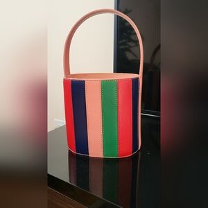 Staud Multicolor Striped Women's Handbag